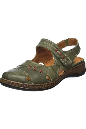 Comfortabel Damskie sandały 720010-07, zielone, 37 EU