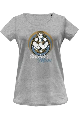 DC Comics Originals WOWOWOWOOTS118 Koszulka, Chiny Szary, XL Kobiety