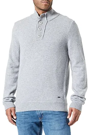 Daniel Hechter Męski sweter Knit Troyer, , XXXL