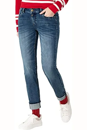 Timezone Damskie jeansy slim marahTZ Jeans, , 28/32