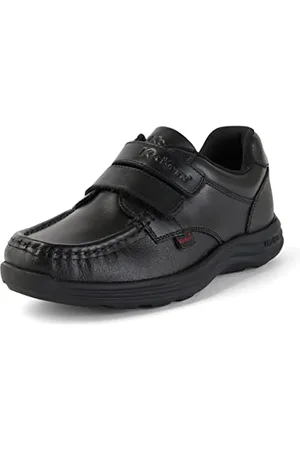 Kickers Reasan Twin Velcro Leather, sznurowane buty dla dzieci i chłopców, , 43 EU