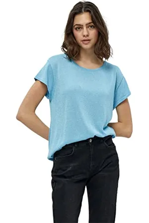 Minus Damska koszulka z dzianiny Carlina, , XL
