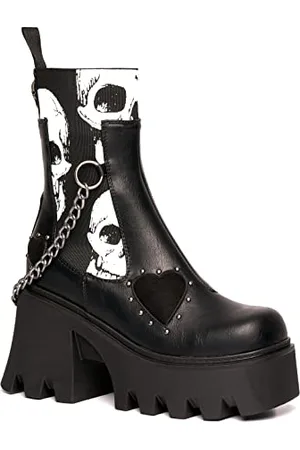 Lamoda Damaged Goods Chunky Platform Ankle Boots, EU 36, , 36 EU