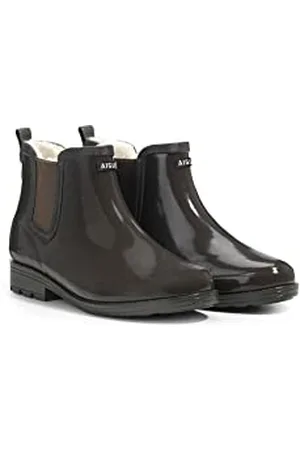 Aigle Eagle Carville Fur 2, damskie buty przeciwdeszczowe, zielony, 35 EU
