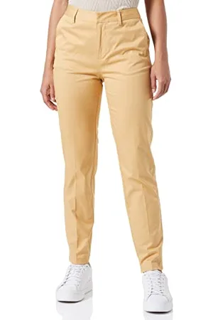 Scotch&Soda Bell Slim-fit damskie spodnie chinosy z bawełny organicznej, , 26W / 32L