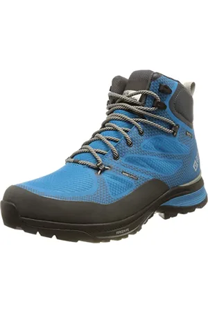Jack Wolfskin Mężczyźni Force Striker Texapore Mid M Buty Trekkingowe, BLUE LIME, 40.5 EU