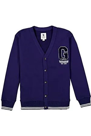 Garcia Kids Bluza chłopięca Cardigan Sweat Sweat, Admiral, 164/170