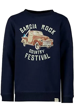 Garcia Kids Chłopięca bluza dresowa, ciemny moon, 104/110
