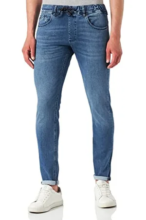 Cross Jeans Y męskie Jimi jeansy, ciemnoniebieskie, regularne