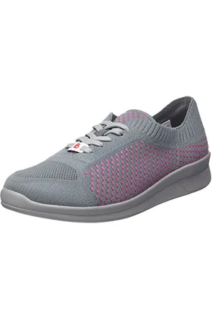Berkemann Damskie sneakersy Lillian, szary sygnałowy/różowy, rozmiar 35,5 UE