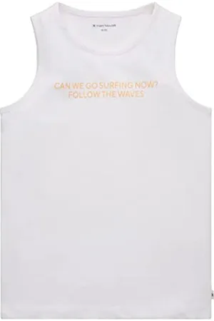 TOM TAILOR Chłopcy Tank top z nadrukiem 1032201, , 92-98