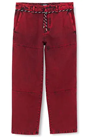 Roberto Cavalli Spodnie męskie, 259 czerwone, 36