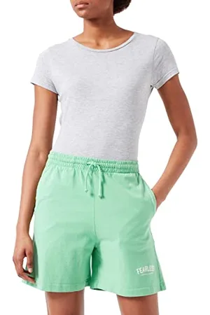 JACK & JONES JJXX JXBARBARA damskie szorty dresowe, Absynthe Green/Detail:Bright White Print Cali 2, XS