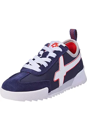 W6YZ Buty sportowe dla chłopców Fly2-j, niebieski - niebieski - 37 eu