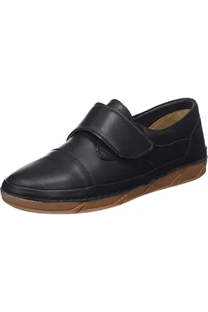 Manitu Damskie klapki 840025-01, czarne, rozmiar 43 UE