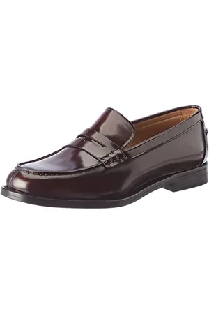 Lottusse Damskie mokasyny Chris, bordowy, 6,5 UK