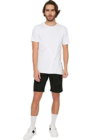 Trendyol Męski męski Slim Fit z krótkim rękawem, , L