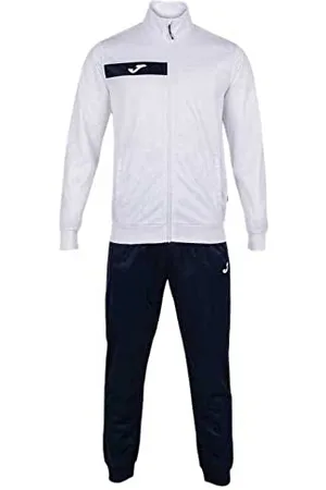 Joma Męski dres treningowy Columbus, biało-granatowy, XXL