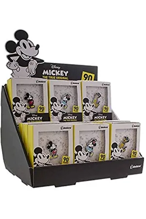 Disney Paladone Myszka Miki 90 lat - przypinka z emalią Pluton, Jeden rozmiar, Metal, Bez kamieni szlachetnych