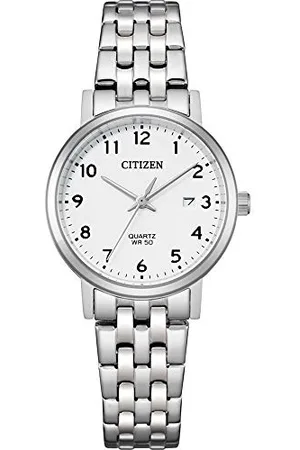 Citizen Damski analogowy zegarek kwarcowy z bransoletką ze stali nierdzewnej EU6090-54A, , One Size, bransoletka