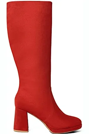 Joe Browns Damskie buty do kolan w stylu retro, vintage, kolor pomarańczowy (Burnt Orange), rozmiar 39, , 39 EU