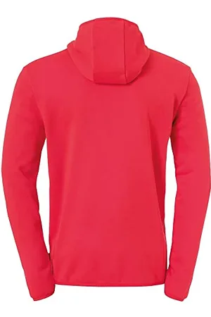 Uhlsport Essential bluza z kapturem czerwona 152
