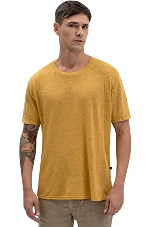 GIANNI LUPO GL087Q T-shirt, Senape, XXXL dla mężczyzn