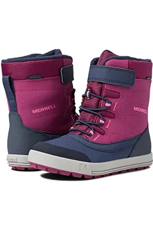 Merrell Snow Storm WTRPF, gumowe buty unisex dla dzieci i młodzieży, Baia Marina, 28 EU