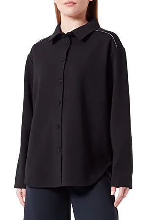Gerry Weber Edition Damska kurtka 730007-44055 z dzianiny, czarna, 38