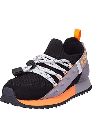 W6YZ Evo-j chłopięce buty gimnastyczne, czarny, 39 eu