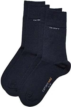 Camano Damskie skarpety z dzianiny 3242, 100 DEN, 2 sztuki w opakowaniu, , 35-38 EU