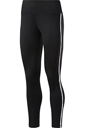 Reebok Damskie spodnie do wyciskania, legginsy polie, czarne, M