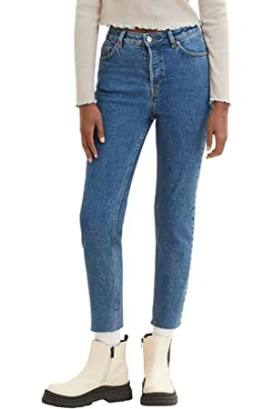 TOM TAILOR Damski Lotte Slim Straight Jeans 1035421, , 32