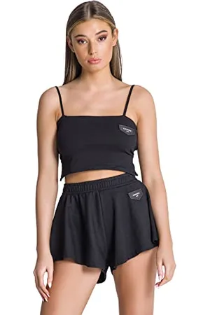 Gianni Kavanagh Damska koszulka Black Core Crop Top XL