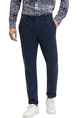 GIANNI LUPO Męskie spodnie GN21585, granatowe, 42