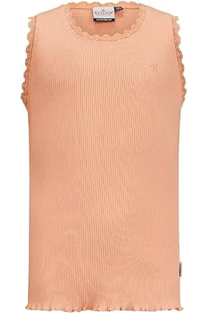 Retour Retour Jeans Girls Singlet Orlene in The Color Light Peach, , 4-5 Lata