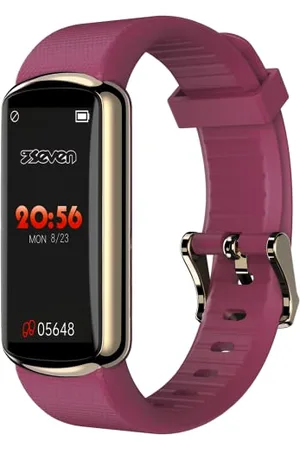 7 for all Mankind S. p. a. A. Smartwatch – męski i damski zegarek chłopięcy – wodoodporny zegarek fitness IP68, krokomierz, pulsometr, monitor snu, powiadomienia o połączeniach i połączeniach, urządzenie