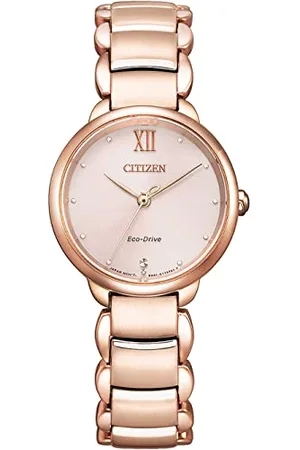 Citizen Analogowy damski zegarek Eco-Drive ze stali nierdzewnej, , bransoletka