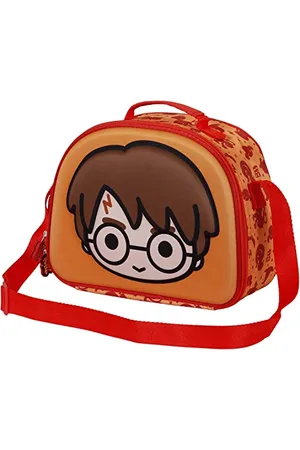 Harry Potter Bobblehead-Torba na Lunch 3D, Pomarańczowa, 25,5 x 20 cm