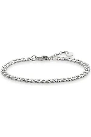 Thomas Sabo LBA0105-001-12-L19.5v damska bransoletka z łańcuszkiem, srebro wysokiej próby 925