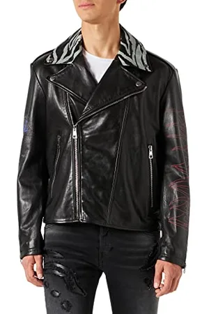 Roberto Cavalli Kaban męski 900 czarny, 48 (DE)