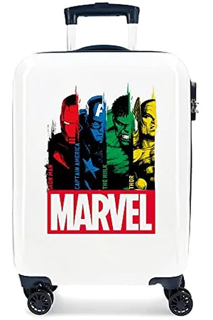 Marvel Avengers Power wielokolorowa walizka kabinowa 38 x 55 x 20 cm sztywny zamek szyfrowy ABS 34 litry 2,6 kg 4 podwójne kółka bagaż podręczny