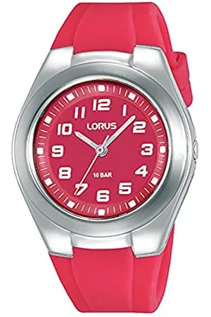 Lorus Unisex analogowy zegarek kwarcowy z silikonową bransoletką RRX81GX9, , Pasek