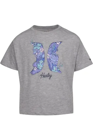Hurley Dziewczęca koszulka z logo Lush, , 12 Lata