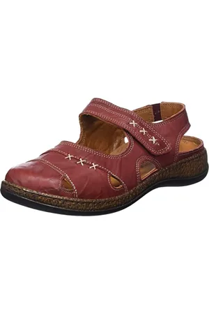 Comfortabel Damskie sandały 720010-41, czerwone, 40 EU
