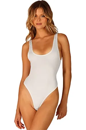 OW Damskie body Hanna, białe, L