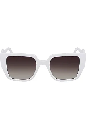 Karl Lagerfeld KL6098S Okulary przeciwsłoneczne, 105 białe, jeden rozmiar unisex, , rozmiar uniwersalny
