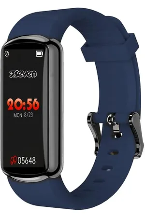 7 for all Mankind S. p. a. A. Smartwatch – męski i damski zegarek dla chłopców – wodoodporny zegarek fitness IP68, krokomierz, pulsometr, monitor snu, powiadomienia o połączeniach i połączeniach, urządzenie