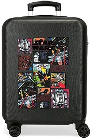 STAR WARS Galactic Team Walizka kabinowa 38x55x20 cms Twarde ABS Zapięcie kombinowane z boku 34L 2 kg 4 koła Podwójne bagaż ręczny, , Maleta, Walizka kabinowa