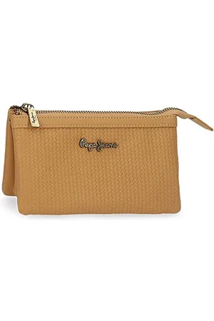 Pepe Jeans Lena Portfel Trzy przegródki 17,5x9,5x2 cms Skóra syntetyczna, , Monedero Tres Compartimentos, Portfel Trzy przegródki